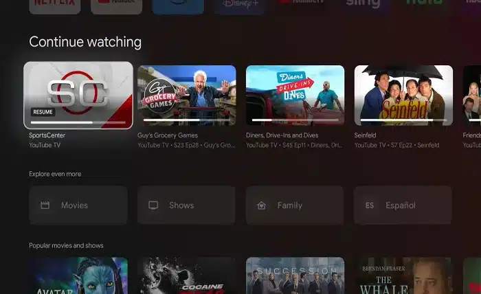 you tube tv